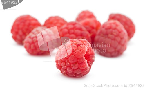 Image of Fresh raspberries