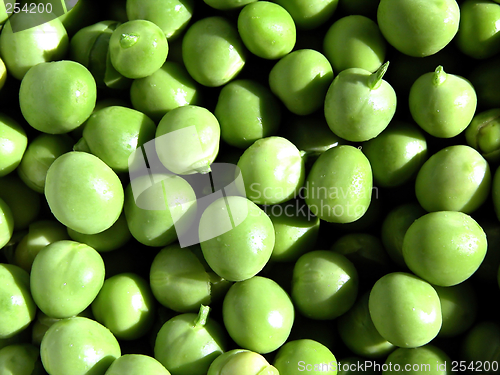 Image of peas texture