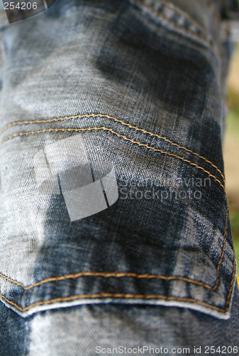 Image of jeans pocket