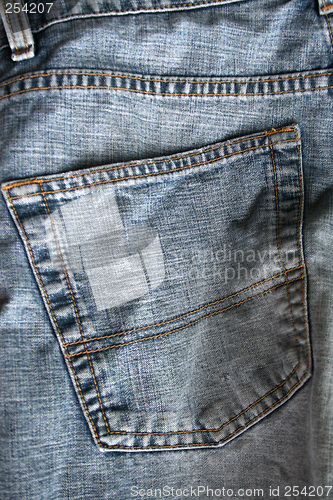 Image of jeans pocket