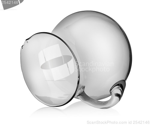Image of Glass pitcher isolated
