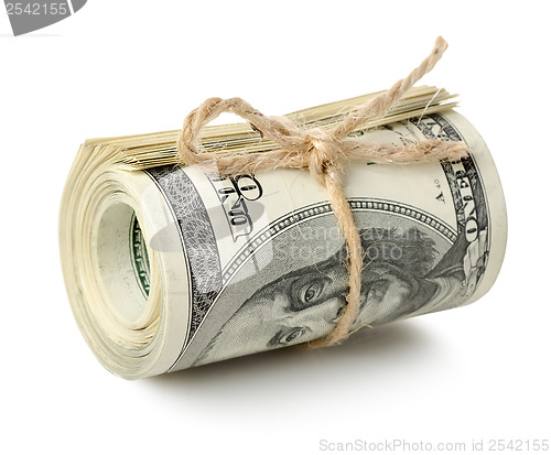 Image of Dollar roll isolated