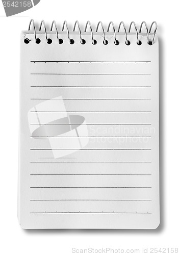 Image of Blank notepad