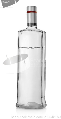 Image of Bottle of vodka with cover