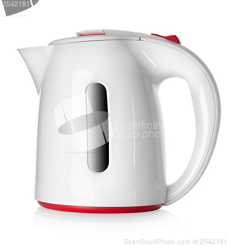 Image of White kettle