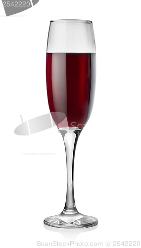 Image of Wine in tall glass