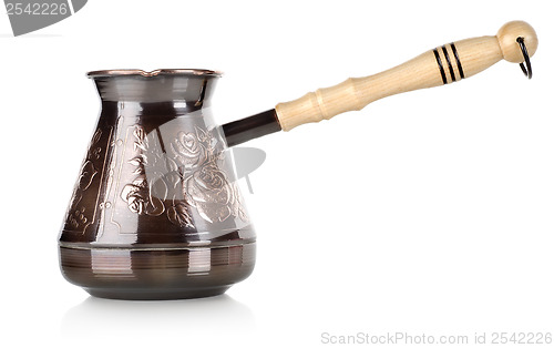 Image of Copper coffee pot