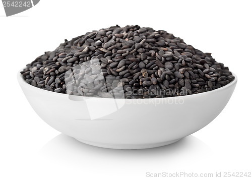 Image of Black sesame in plate