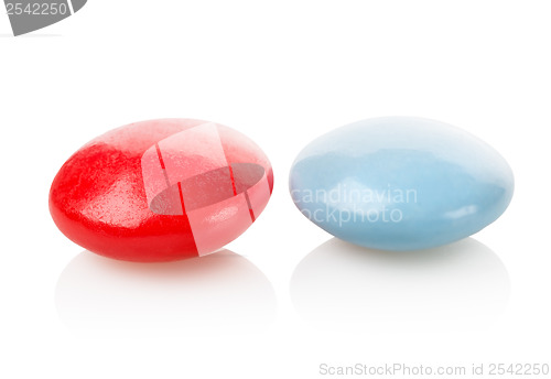 Image of Two pills vitamins