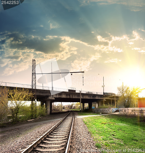 Image of Railway and bridge