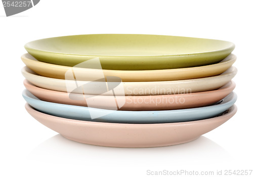 Image of Color plates isolated