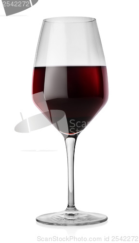 Image of Winglass and red wine 