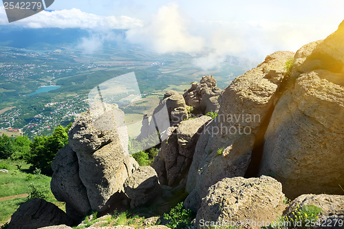 Image of Valley of ghosts in Crimea