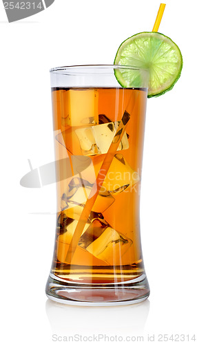 Image of Amber cocktail in a big glass
