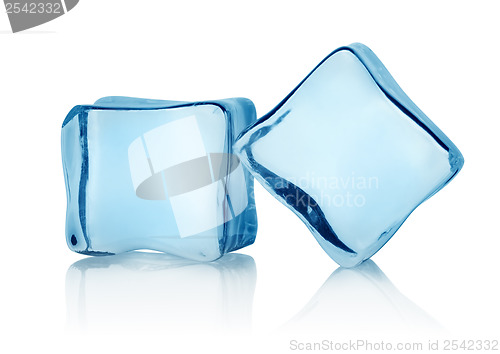 Image of Two ice cubes