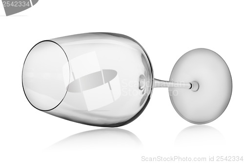 Image of  Horizontal wineglass