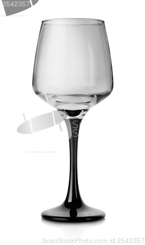 Image of Wine glass isolated