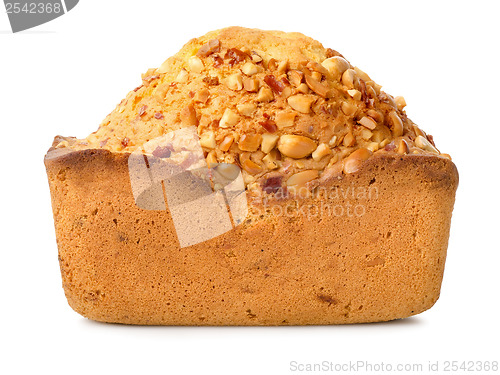 Image of Bread with seeds isolated