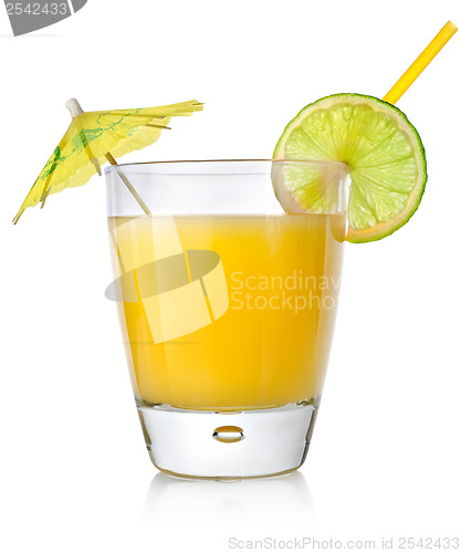 Image of Orange cocktail in a glass