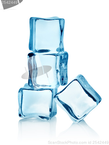 Image of Group ice cubes