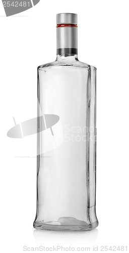 Image of Glass bottles of vodka