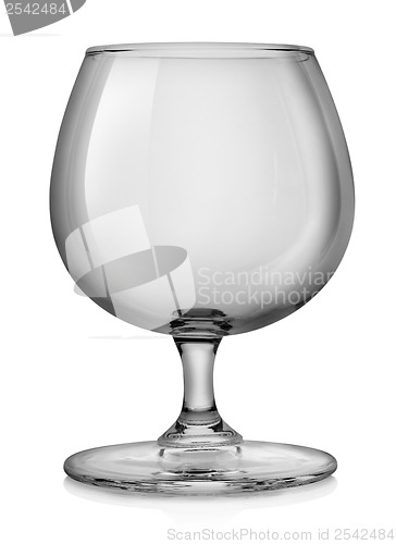 Image of Brandy glass isolated