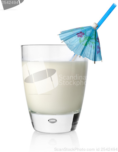 Image of Milk cocktail in a glass