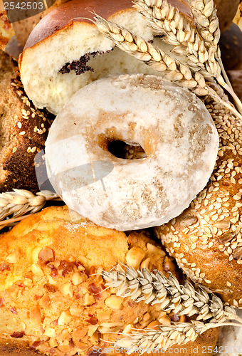 Image of Assortment of fresh breads