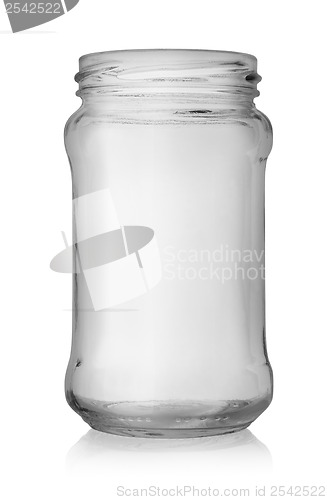 Image of Empty jar isolated