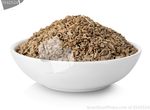 Image of Anise seeds in plate