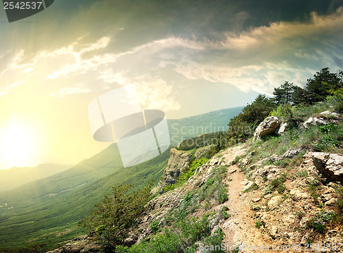 Image of Road in mountains