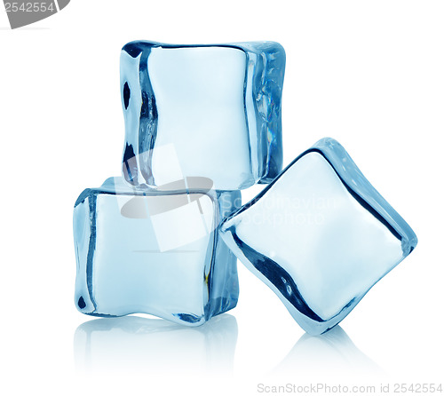 Image of Three ice cubes