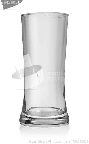 Image of Large glass of beer isolated