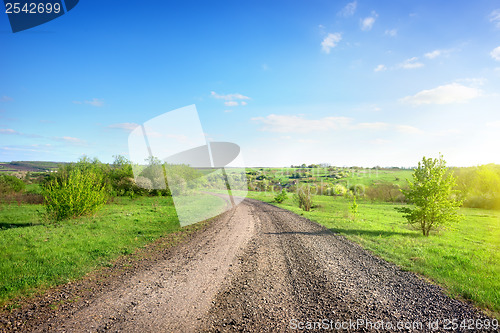 Image of Road in a rural area