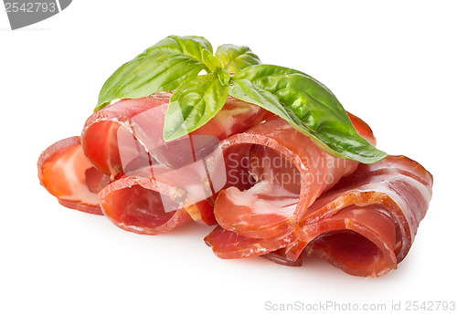 Image of Bacon with herbs