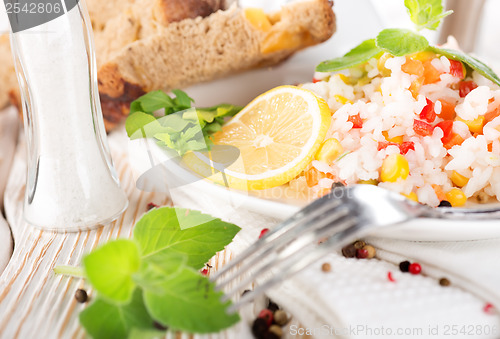 Image of Risotto with vegetables