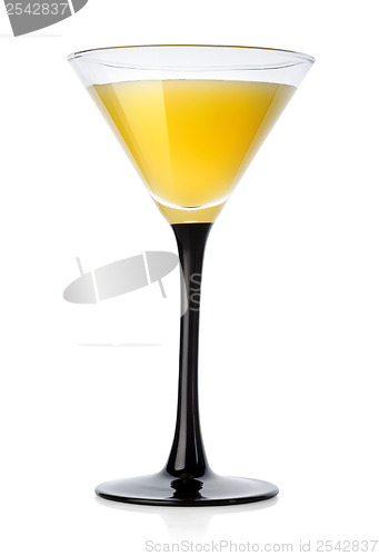 Image of Yellow cocktail in a glass