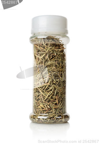 Image of Rosemary in a glass jar