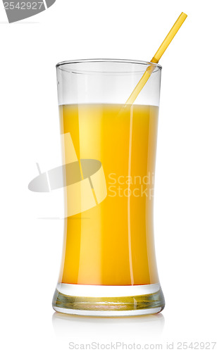 Image of Orange cocktail in a big glass