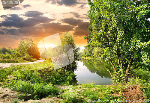 Image of Road along the river