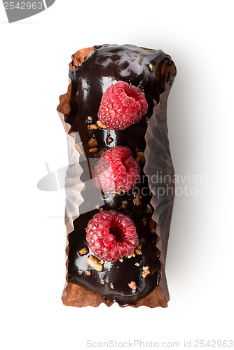 Image of Eclair with chocolate glaze