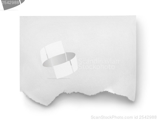 Image of Sheet of white paper