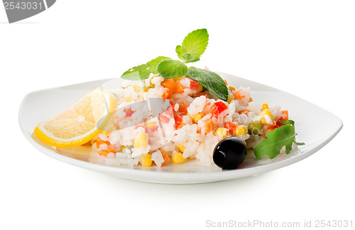 Image of Rice with vegetables