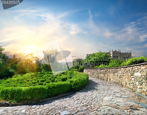 Image of Garden near the castle