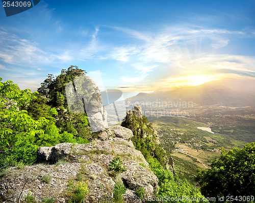 Image of Mountain valley of ghosts