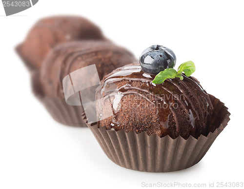 Image of Three chocolate cakes