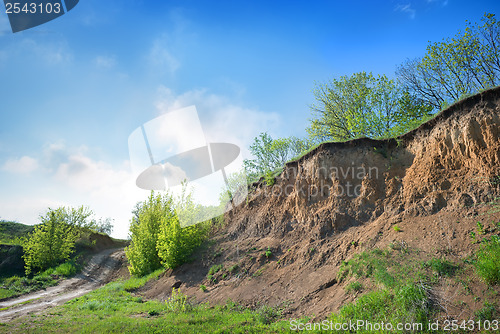 Image of Road in a ravine