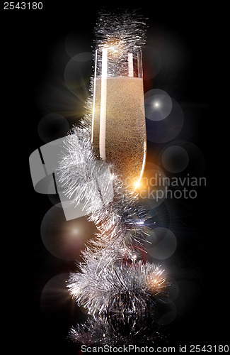 Image of Champagne decorations