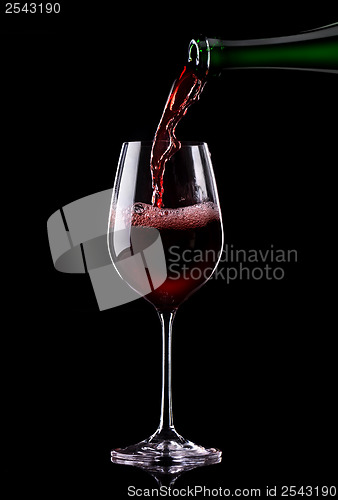 Image of Wine being poured into a glass