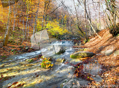 Image of River in mountains